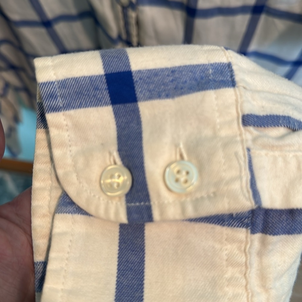 J. Crew Flannel Button Down - image 4